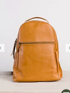 Able Alem Leather Backpack
